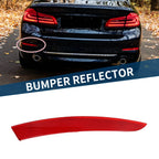 Bumper Reflector for BMW 535i GT Red 1 Pcs Rear Left (2014-2017)