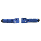 2X 8mm Folding Passenger Footpegs for Electric Motor Bicycle ATV