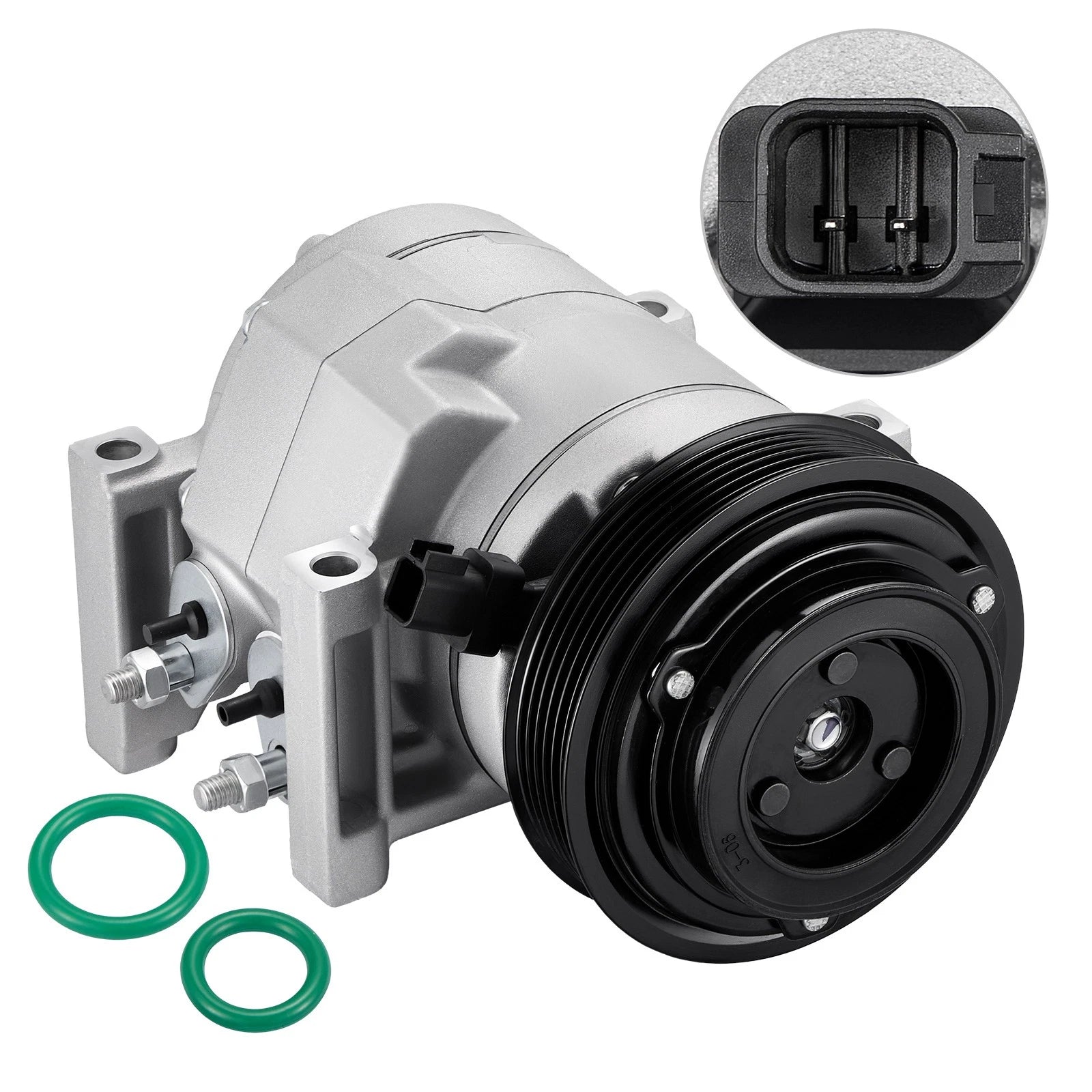 A/C Compressor with Clutch for Jeep Grand Cherokee Dodge Durango (2011–2015)