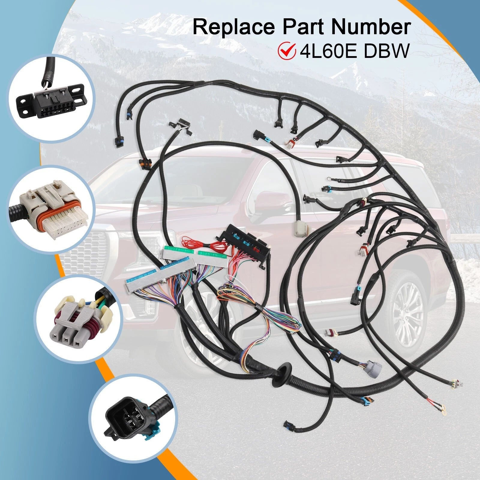 Standalone Wiring Harness for LS1 Drive-By-Wire 4L60E (1997-2004)