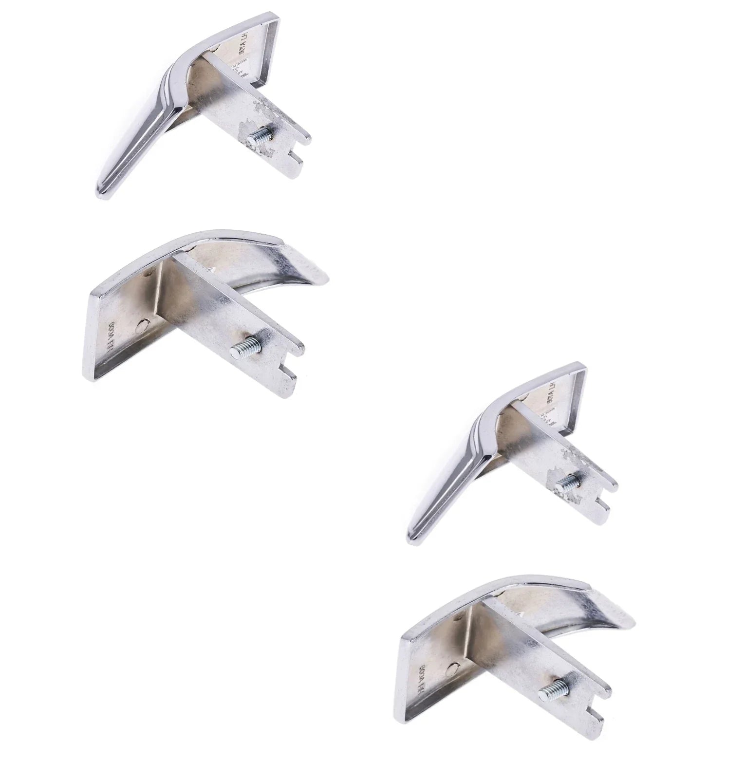 4pcs Chrome Inner Door Handle for Ford Bronco F100/F150/F250/F350 (1973–1979)