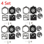 Set of 4 Carburetor Gasket Repair Kit for Stihl 015 015AV 015AVE (K10-HDC)