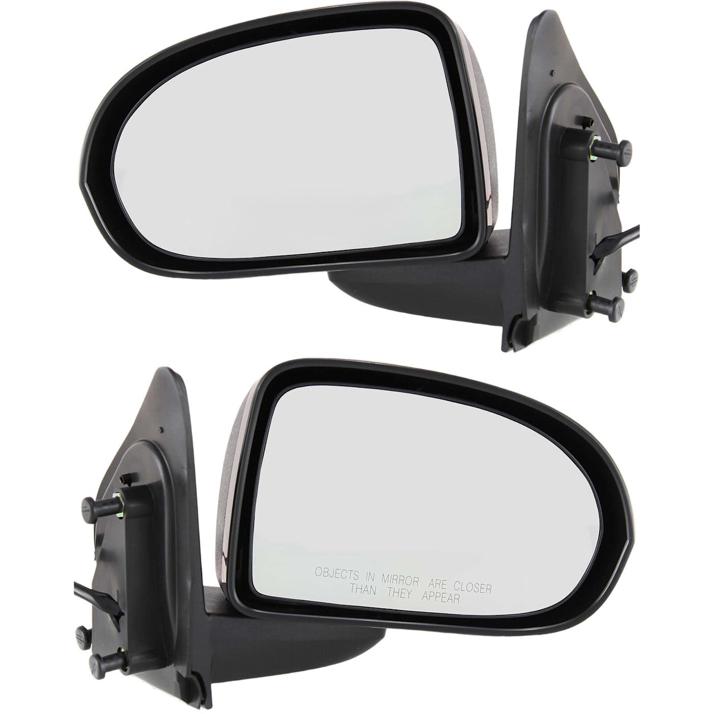 Power Mirror Set for Jeep Compass (2007–2013) Textured Black