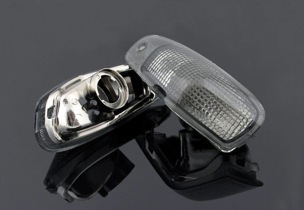 Front Turn Signal Lens for Kawasaki ZZR600 ZX600E (1994–2004) Smoke EY