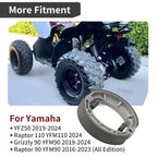 Rear Brake Shoes for Yamaha YFZ50 (2019-2024)