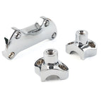 1.7" Handlebar Risers Top Clamp for Harley Dyna, Softail, Sportster