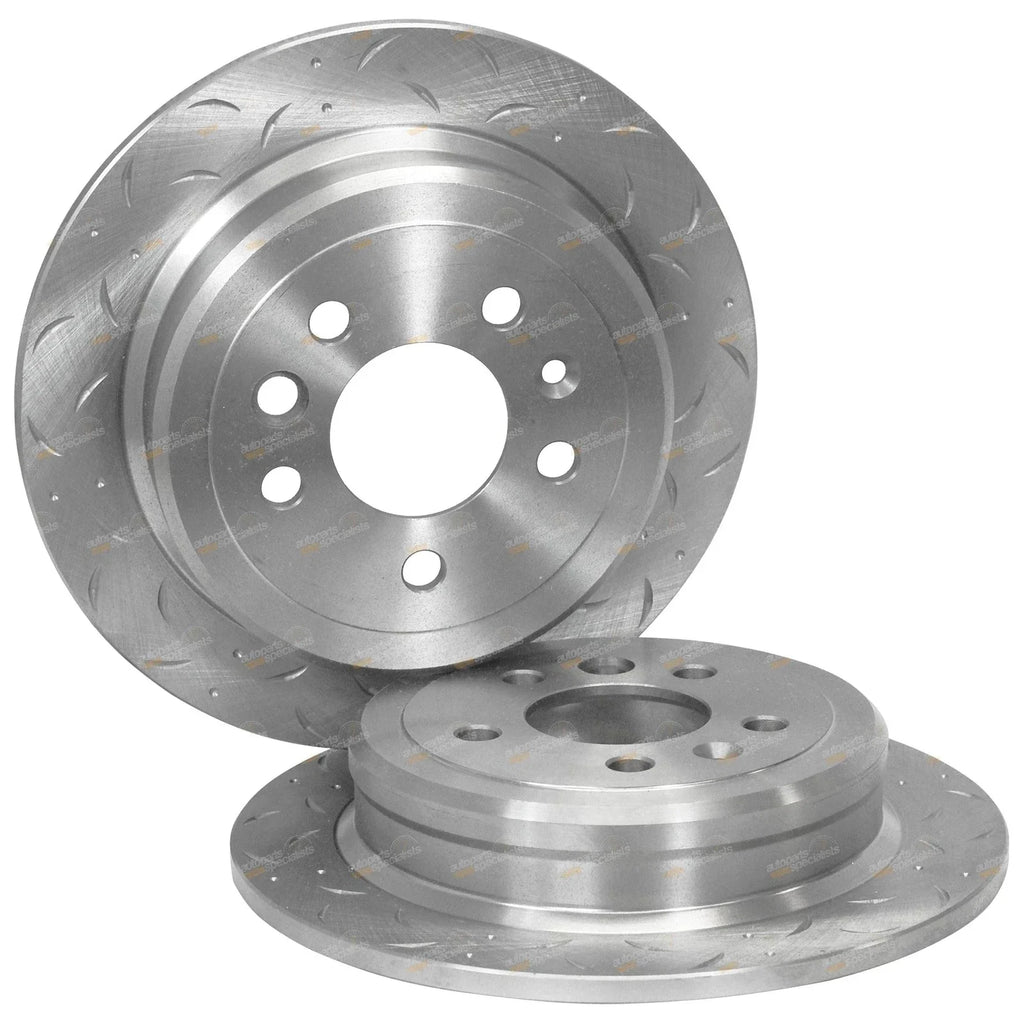 Slotted Drilled Brake Rotors for Ford Fairlane NF NL LTD DF DL (1994-1997)