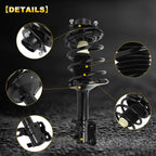 Set of 2 Front Complete Struts with Spring for Nissan Altima (1993–1999)