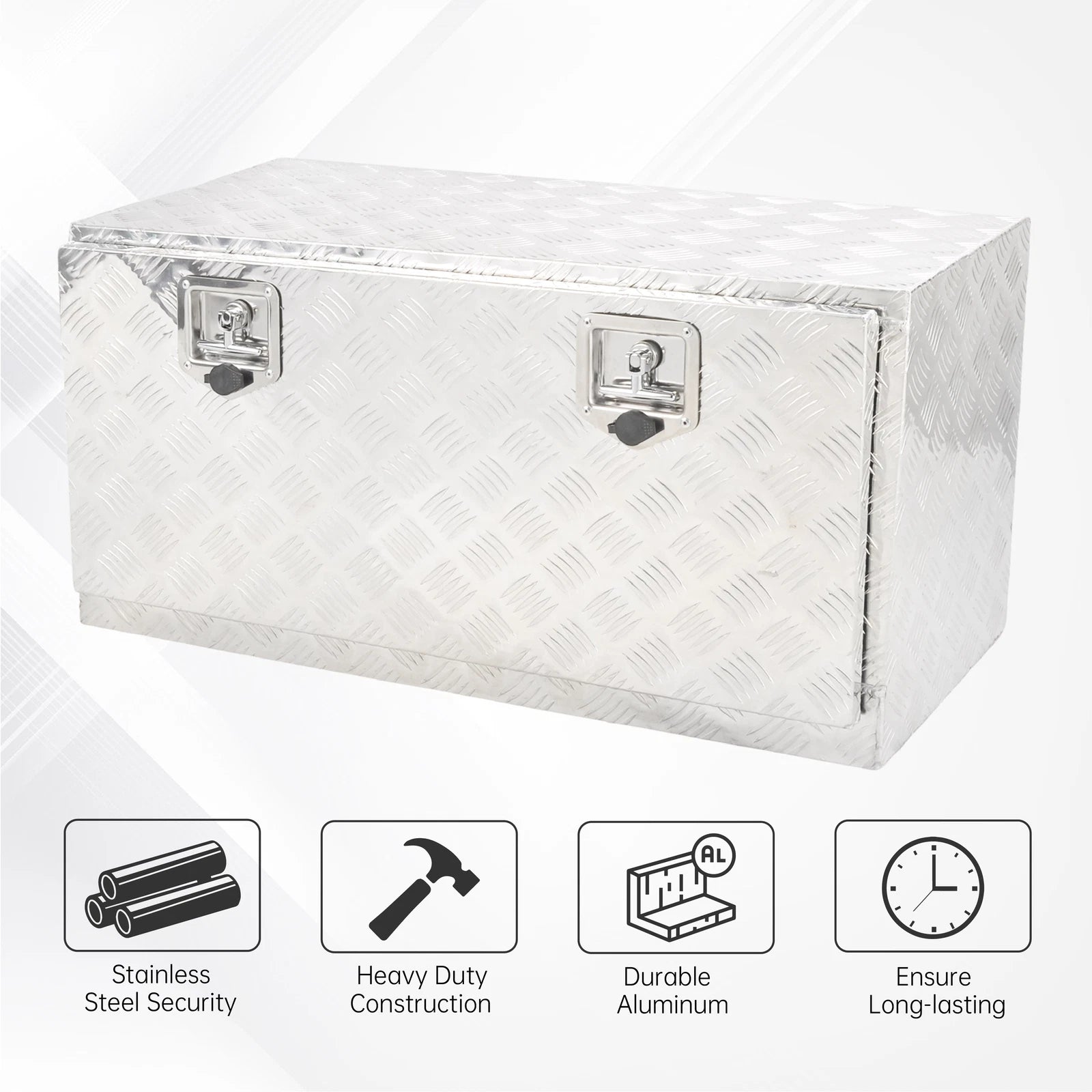 36"X18"X17" Aluminum Tool Box for Pickup Truck (Fits )