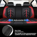Faux Leather Seat Covers for Honda Toyota (5 Seats)