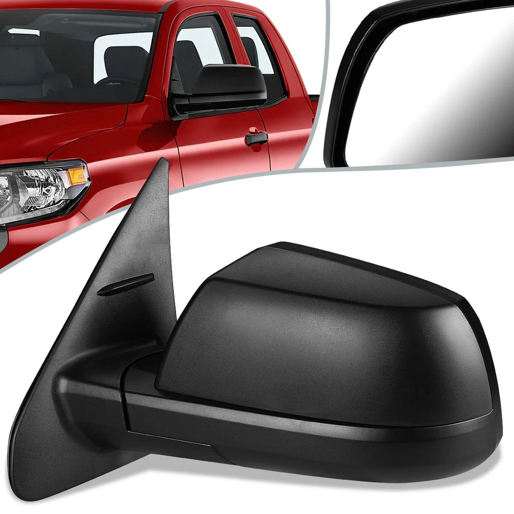OE Style Manual Side View Door Mirror Left for Toyota Tundra (2014–2015) TO1320308