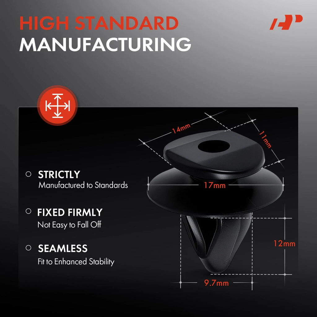30Pcs Nylon Trim Molding Clips for Subaru