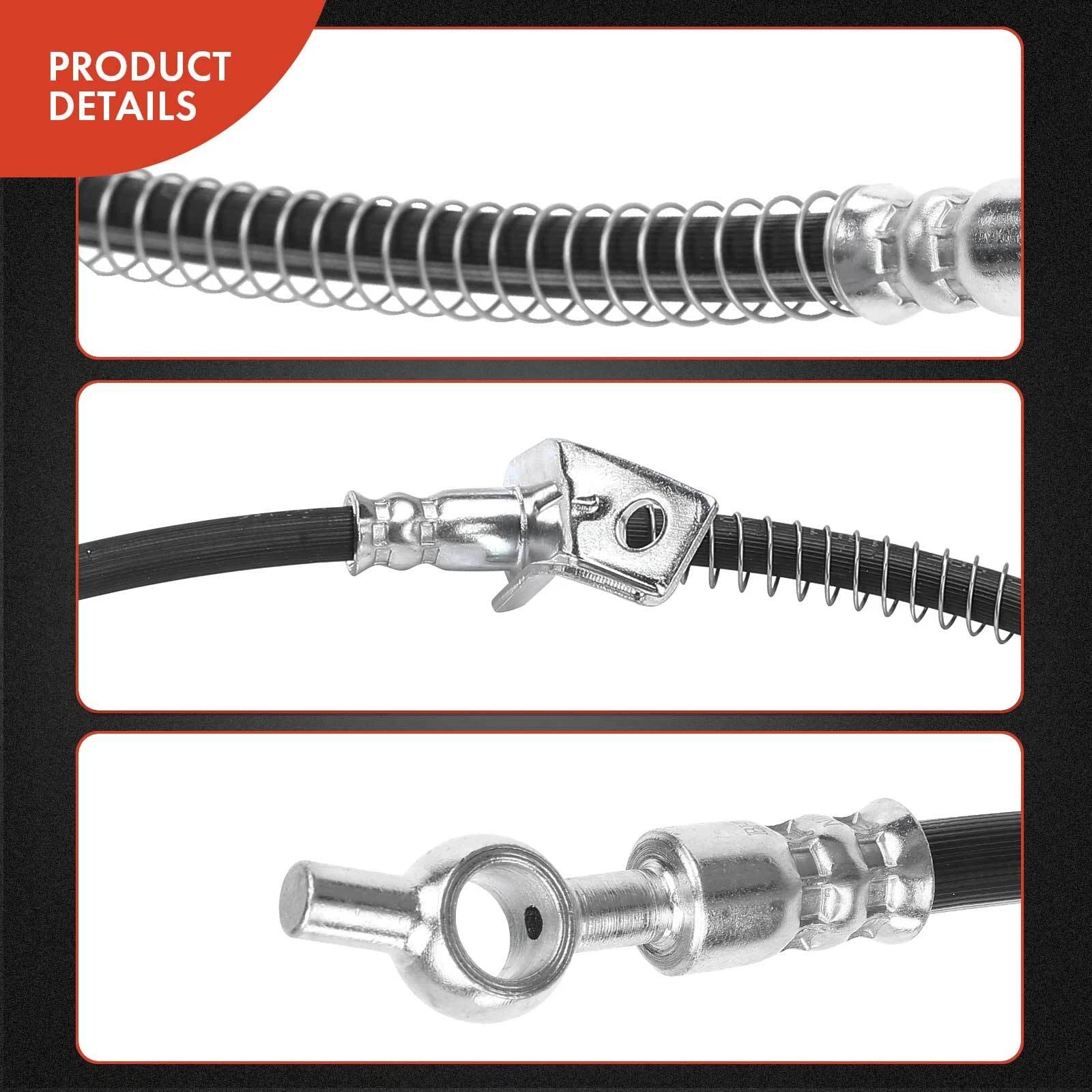 Front Right Brake Hydraulic Hose for Kia Forte (2014–2018)