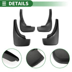 Set of 2 Mud Flaps for Volkswagen Golf (Hatchback) (1999–2005)