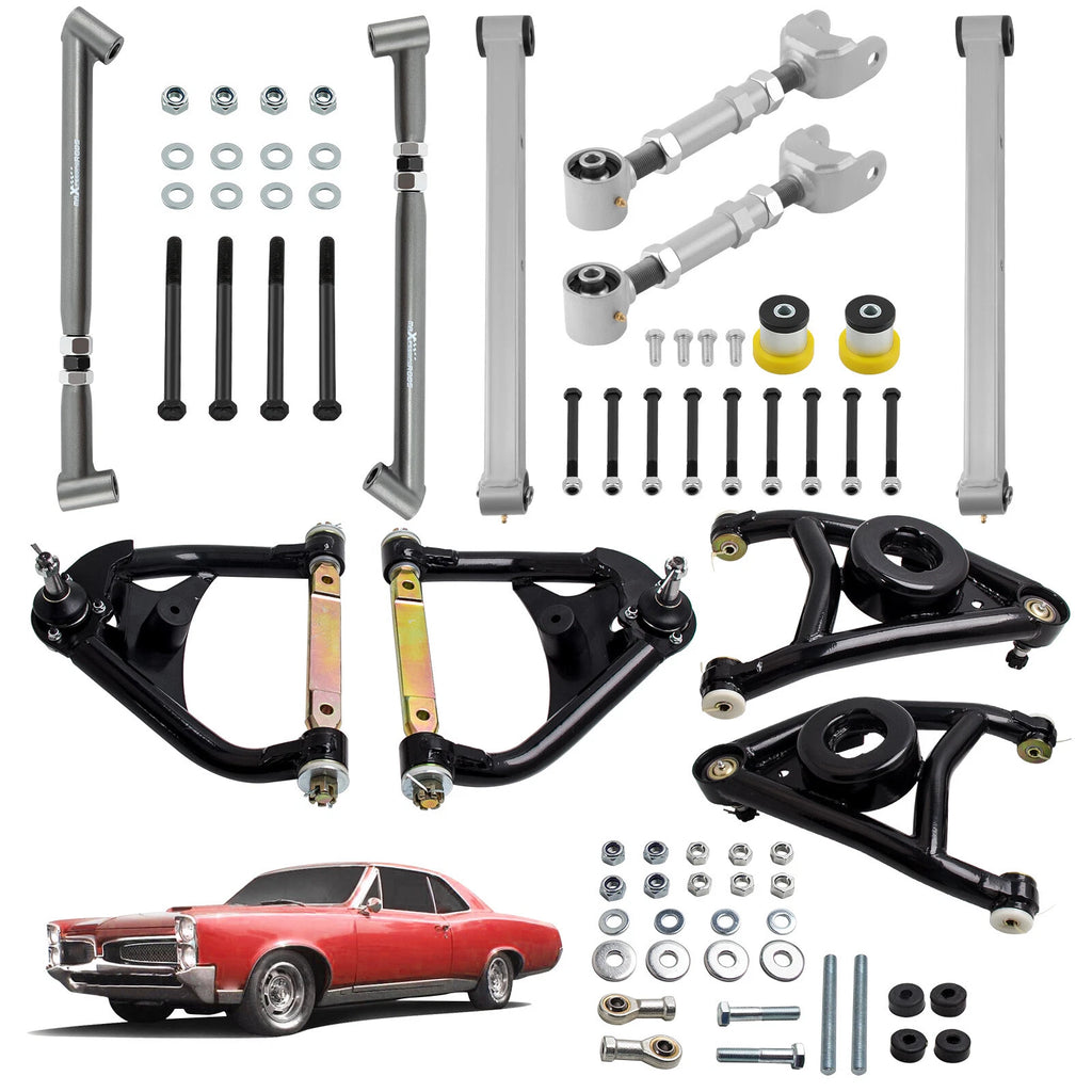 Trailing Control Arm Brace Kit for GM A Body (1968–1972)