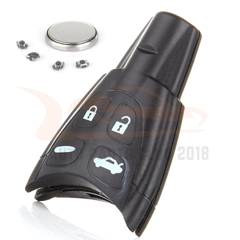 2X Keyless Key Fob Remote Case Shell for Saab 9-3 (2003–2008)