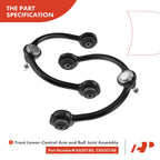 Set of 4 Front Control Arm Ball Joints for Jeep Grand Cherokee (2005–2010)