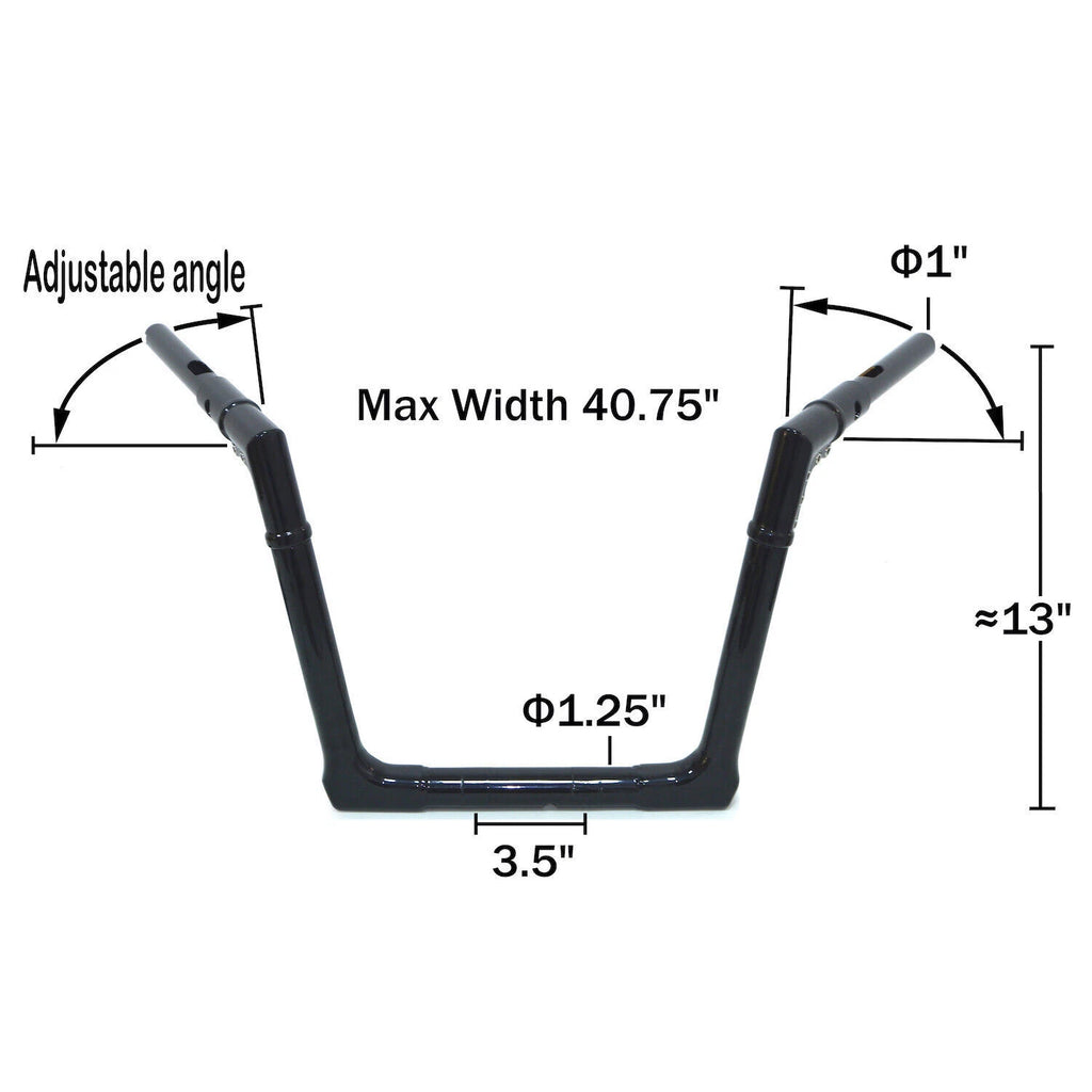 12" Ape Handlebar for Harley Road Glide FLTRXS FLTRU FLTRX (2015–2021)