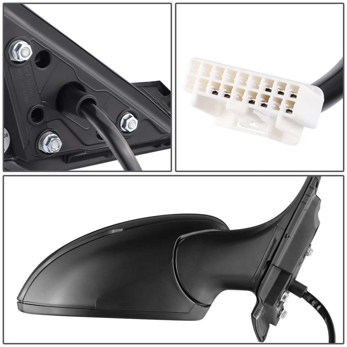 Passenger Side Mirror for Honda Accord (2018–2020) HO1321330