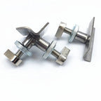 2pcs Car Dent Removal Tools for Door Panel Repair (Stainless Steel)