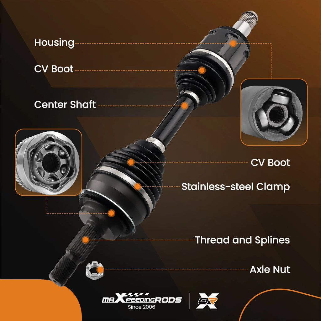 Front CV Axle Shaft for Toyota 4Runner (2010–2010)