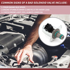 Power Steering Solenoid Valve for Mercedes-Benz W204 W211 W212 W164 C230 C280