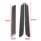 Black Front Rear Door Handle Cover Trim for Volkswagen Passat (2001-2005)