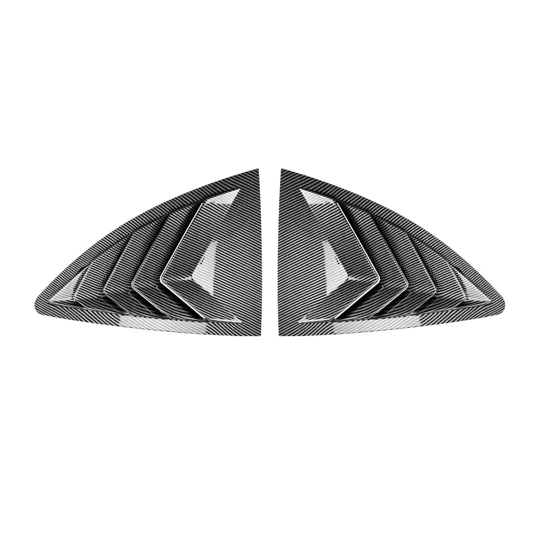 Rear Vent Window Louvers Cover Trim for Subaru BRZ (2013-2020)