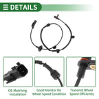 ABS Wheel Speed Sensor No. 4670A572 for Mitsubishi Outlander (2014–2016)