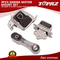 Set of 3 Engine Motor Mounts for BMW X1 X2 Mini Cooper (2014–2021)
