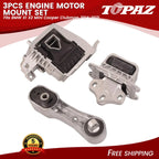 Set of 3 Engine Motor Mounts for BMW X1 X2 Mini Cooper (2014–2021)