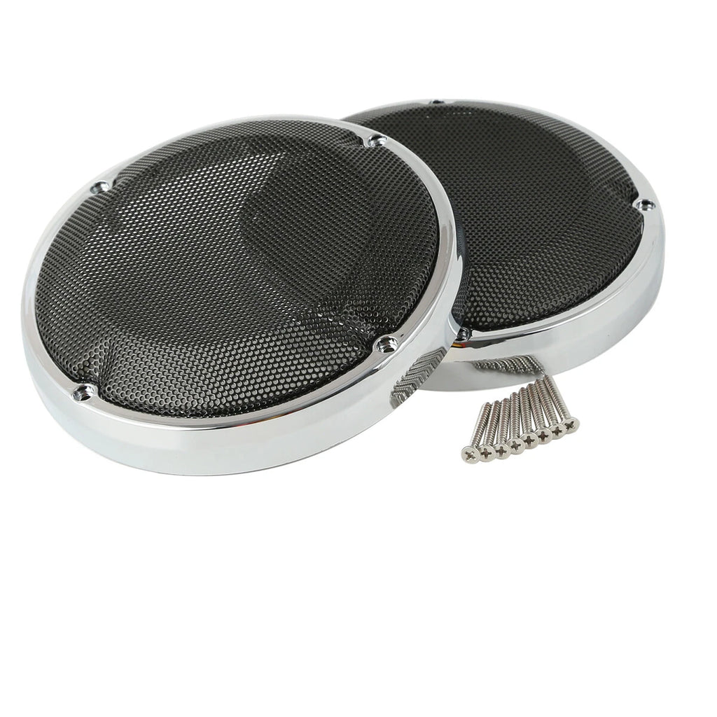 6.5" Lower Vented Fairing Speaker Grills for Harley Touring (1983–2024)