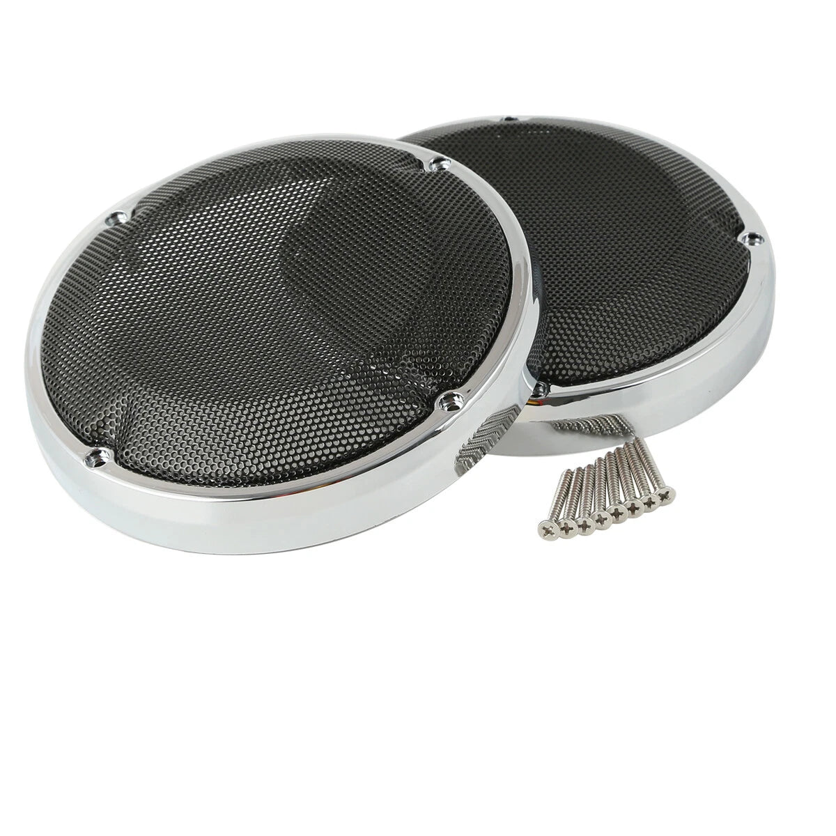 6.5" Lower Vented Fairing Speaker Grills for Harley Touring (1983–2024)