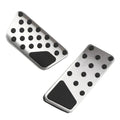Stainless Steel Gas Brake Pedal Covers for Jeep Wrangler JK (2007-2017)