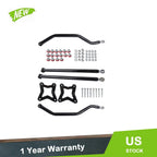 Black High Clearance Boxed Rear Radius Arms for Polaris RZR XP & XP 4 1000 (2014–2023)