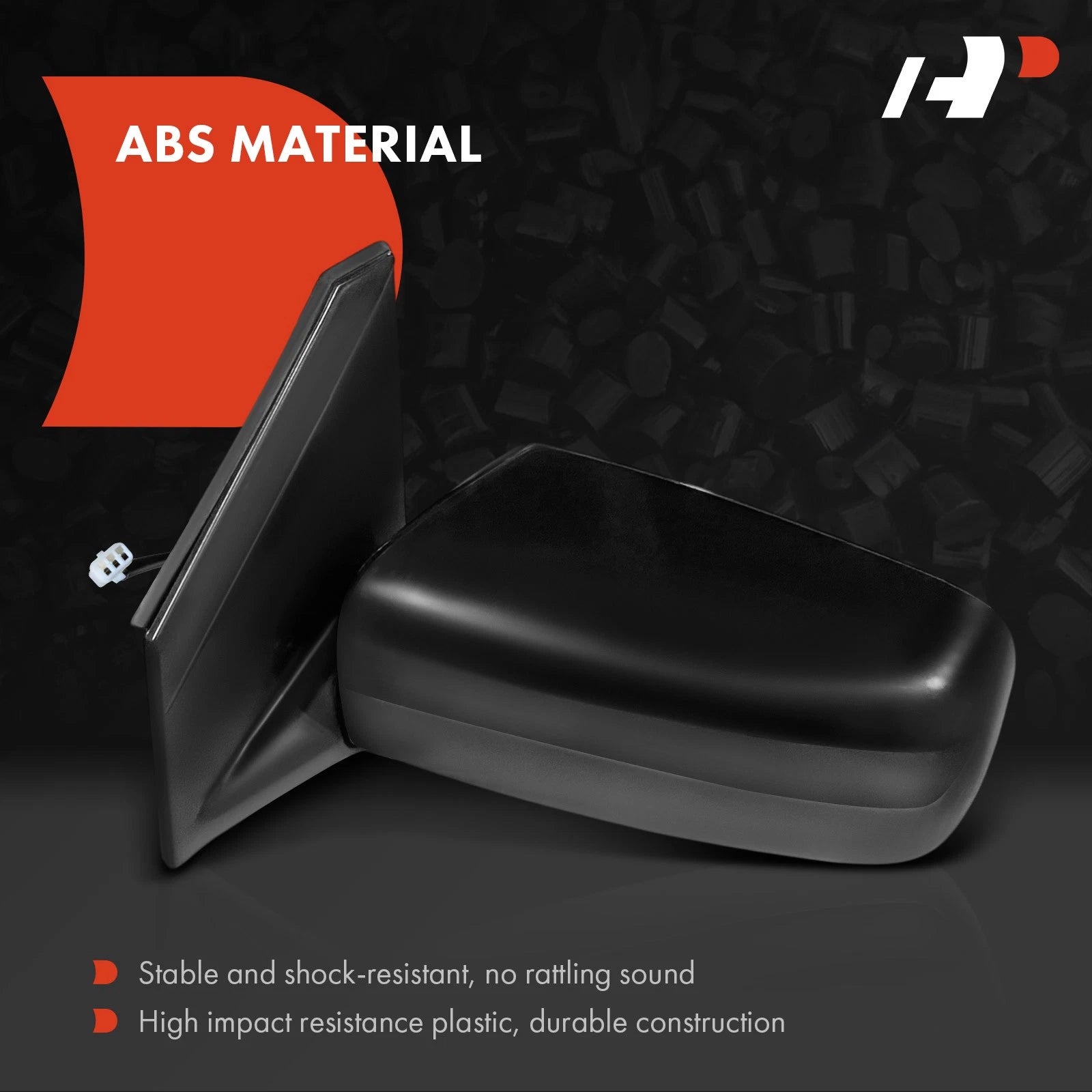 2X Power Side Mirrors for Mitsubishi Lancer (2002-2007)
