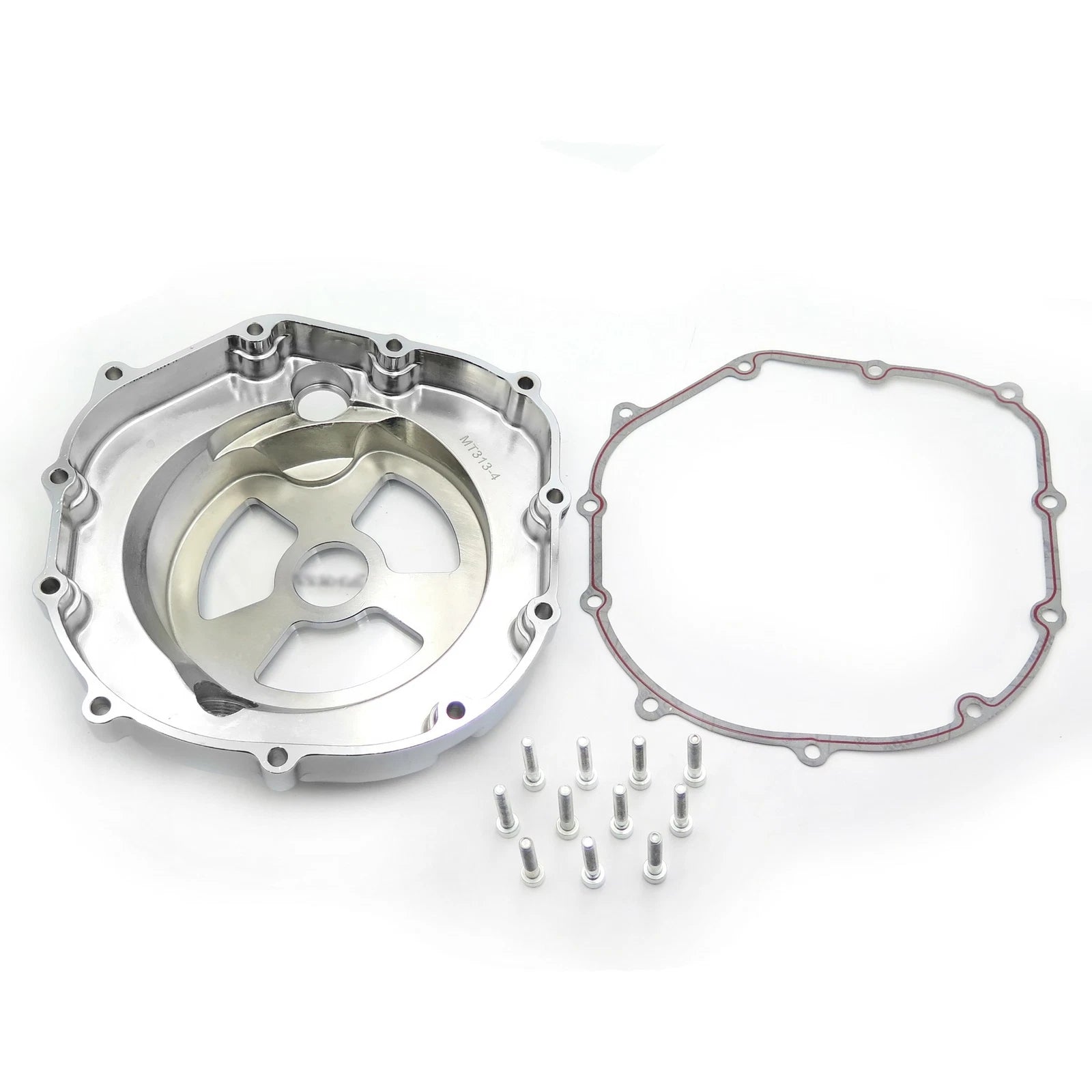 Right Engine Clutch Cover for Kawasaki ZX14R ZZR1400 (2006–2014) w/ Gasket