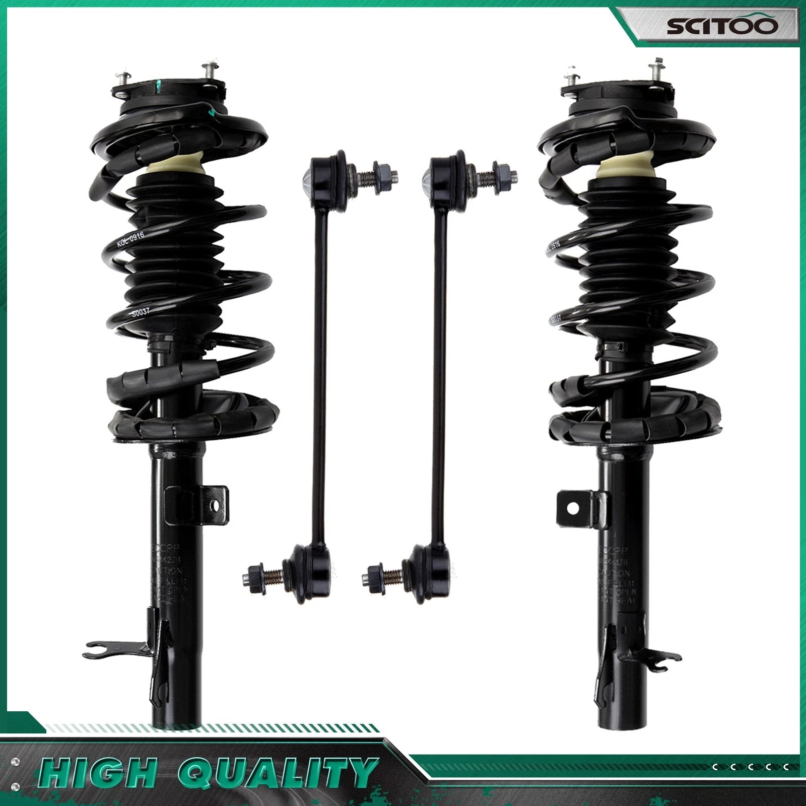 Front strut & sway bar end link for Ford Focus (2000–2005)