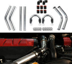 2" Polished Aluminum Intercooler Pipe Kit for Universal (Fits )