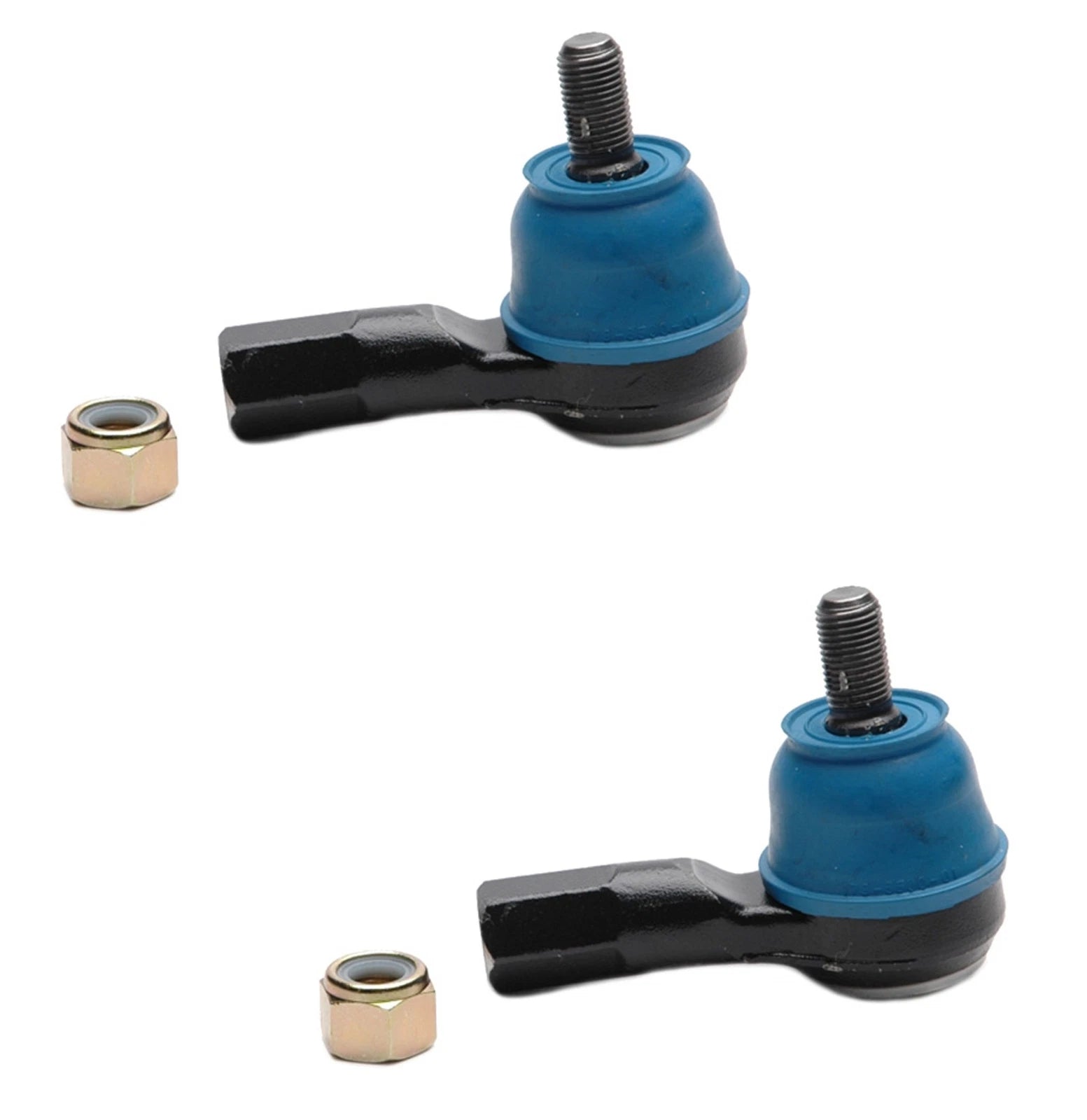 Set of 2 Outer Steering Tie Rod Ends for Chrysler Eagle Dodge