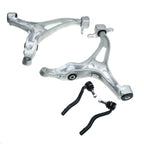 Set of 4 Front Lower Control Arm Tie Rod Ends for Mercedes-Benz ML320 GL550 (2000–2012)