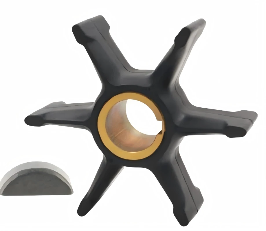 Water Pump Impeller with Key for Evinrude Johnson 55 HP Outboard (0777213, 18-3083)