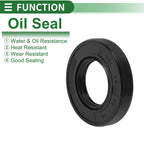 Oil Seal   30x56x10mm NBR Rubber Black