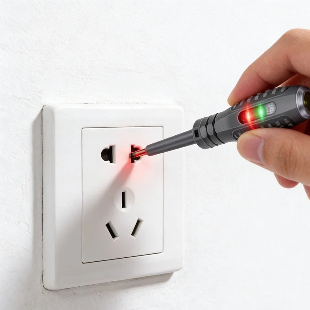 Voltage Tester Pen 70V-250V with Integrated Tips