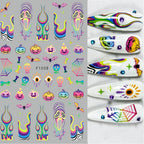 5 Sheets Halloween Nail Art Stickers for DIY Decoration
