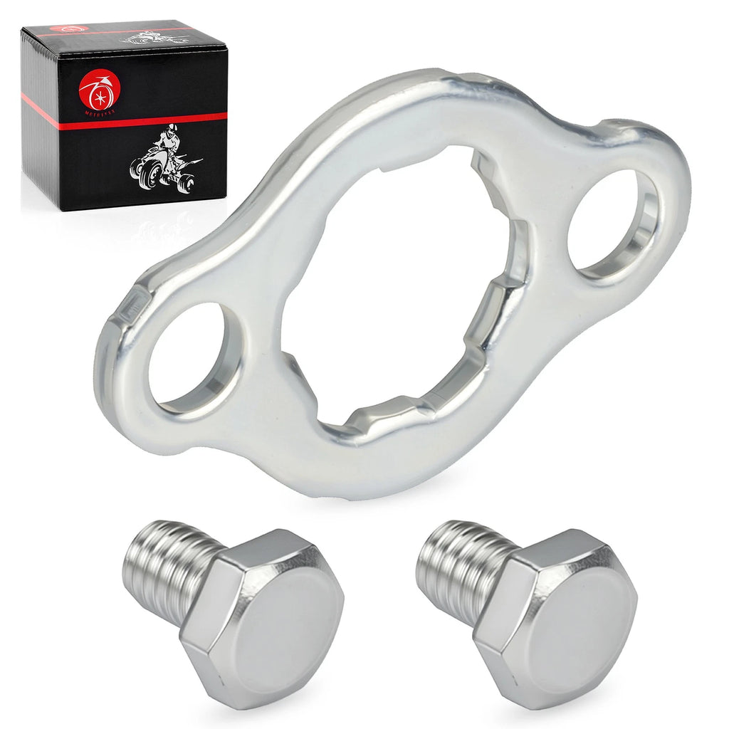 Front Sprocket Retainer Plate with Bolts for Honda CRF80F CT70 C70 XR75 XL75 (2004–2023)