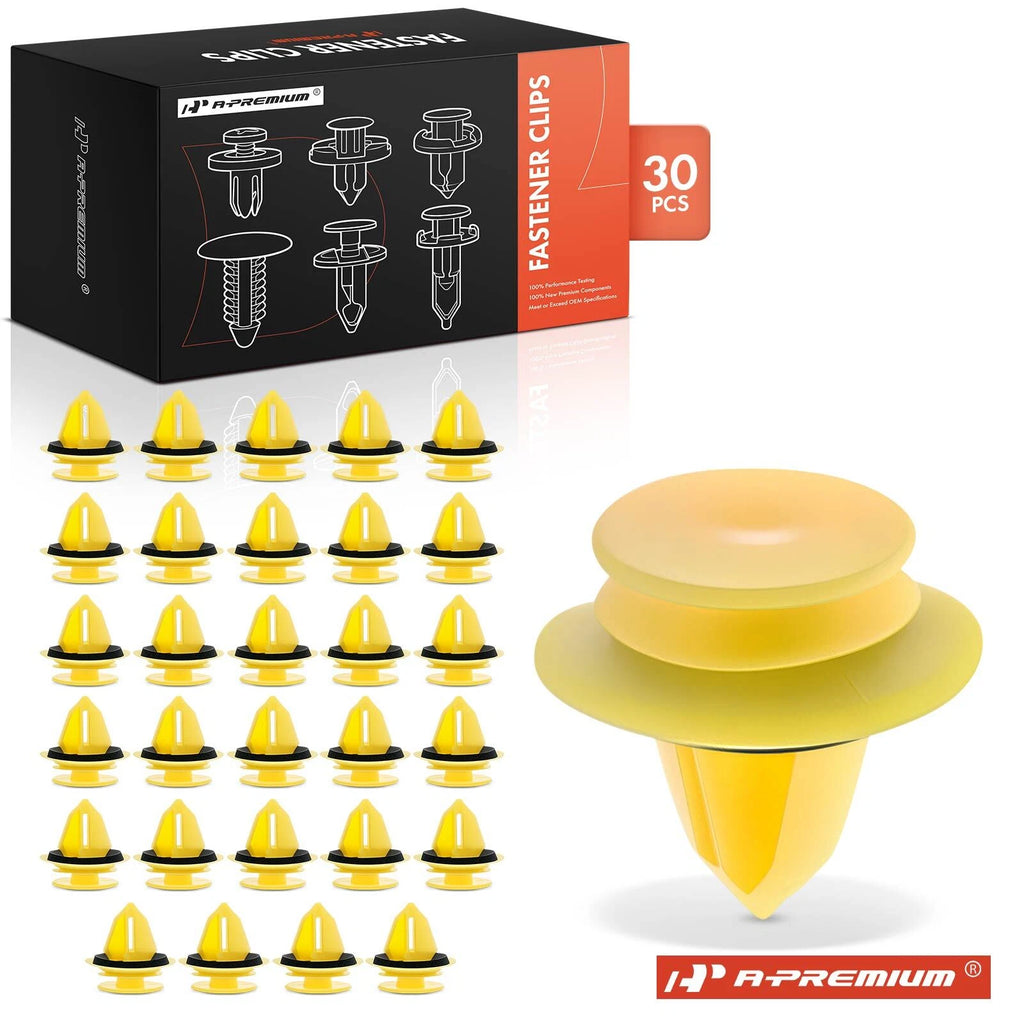 30Pcs Nylon Door Garnish Moulding Retainer Clips for Mercedes
