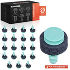 20Pcs 8mm Nylon Retainer Clips for Buick LeSabre (1999–2005)