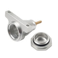 Upgraded Billet Hydraulic Clutch Reservoir for Universal Application (Silver)