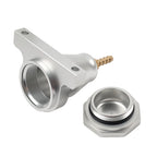 Upgraded Billet Hydraulic Clutch Reservoir for Universal Application (Silver)